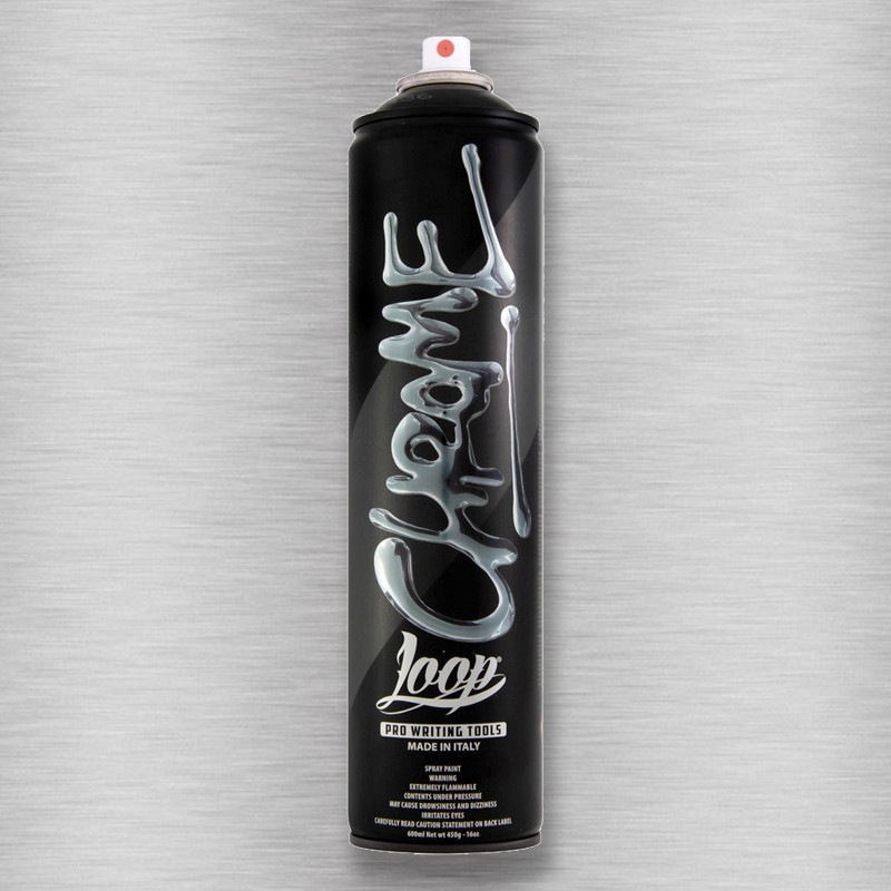 Spray LOOP COLORS Cromado Plata 600 ml