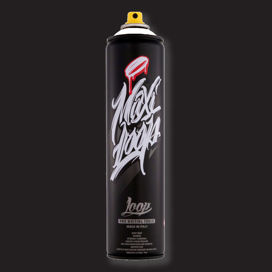 Spray LOOP COLORS Maxi Negro 600 ml